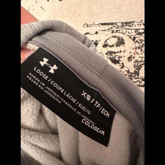 Under Armour Grey Athletic Hoodie - Picture 3 of 3